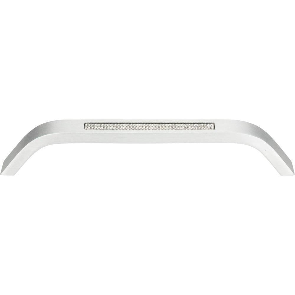 Atlas - Hardware - Crystal Inset Pull - Matte Chrome - Union Lighting Luminaires Decor