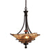 Uttermost - Three Light Pendant - Vitalia - Oil Rubbed Bronze- Union Lighting Luminaires Decor
