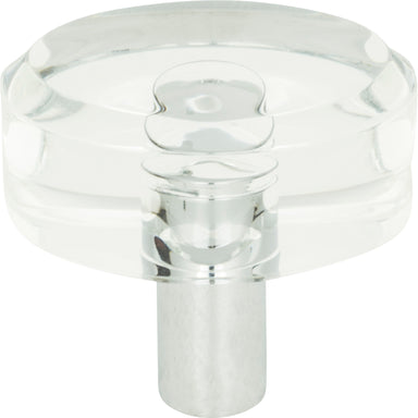 Atlas - Hardware - Optimism Oval Knob - Polished Chrome - Union Lighting Luminaires Decor