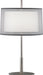 Robert Abbey - One Light Accent Lamp - Saturnia - Stainless Steel- Union Lighting Luminaires Decor