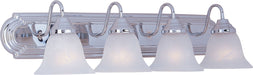 Maxim - Four Light Bath Vanity - Essentials - 801x - Polished Chrome- Union Lighting Luminaires Decor