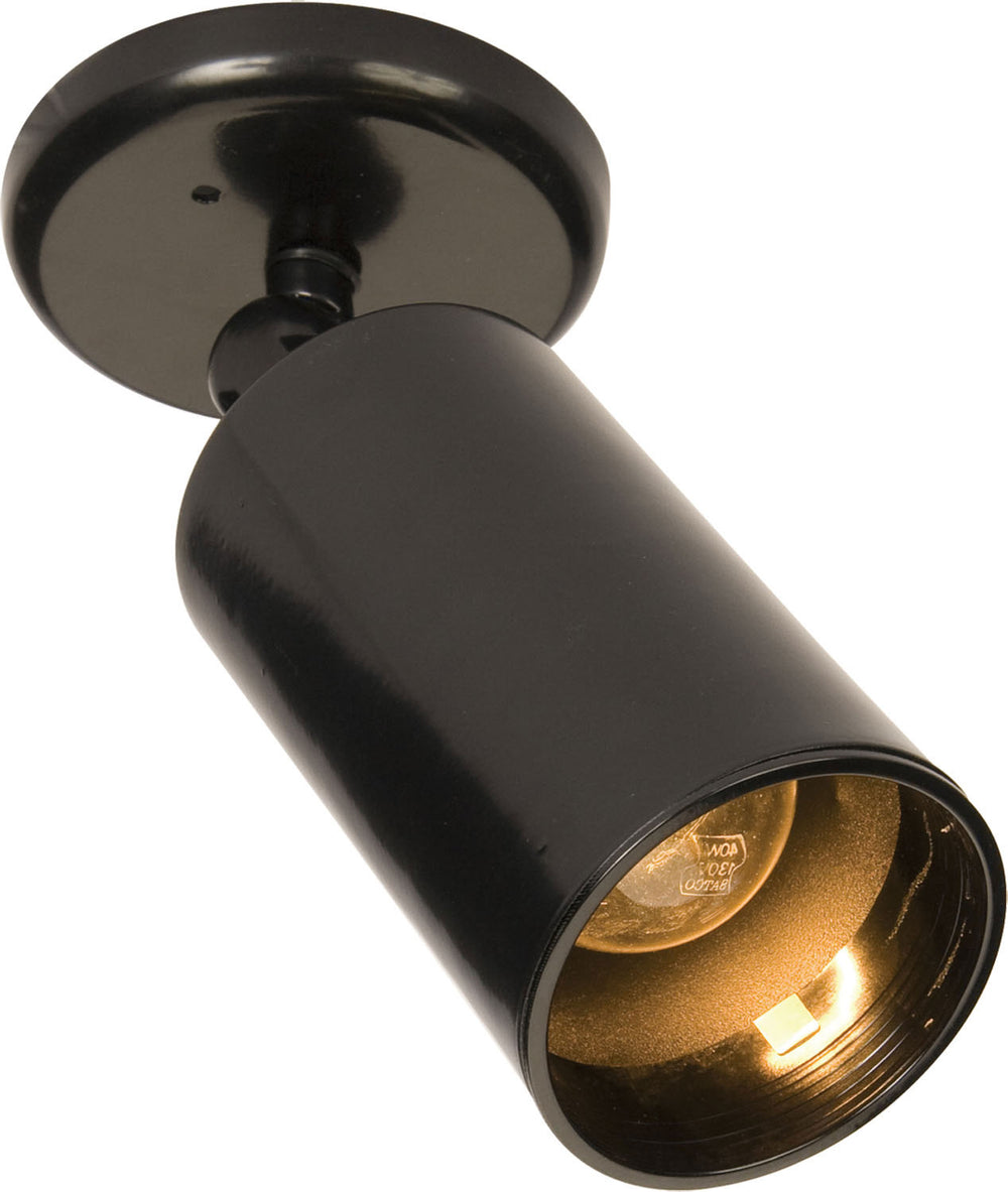 Maxim - One Light Flush Mount - Spots - Black- Union Lighting Luminaires Decor