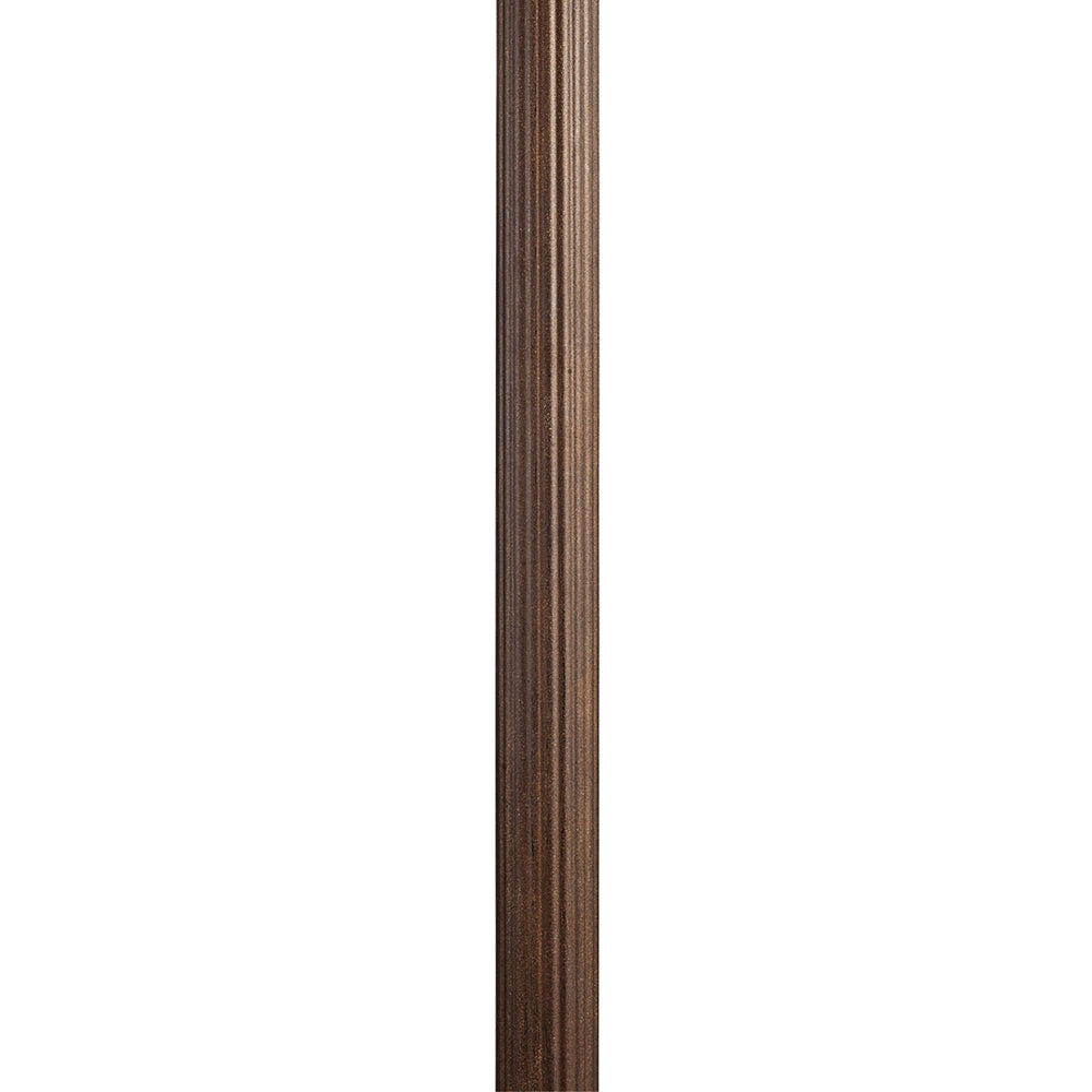 Kichler Canada - Outdoor Fluted Post - Accessory - Brown Stone- Union Lighting Luminaires Decor