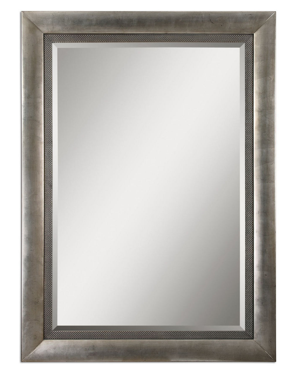 Uttermost - Mirror - Gilford - Antiqued Silver Leaf w/Black- Union Lighting Luminaires Decor