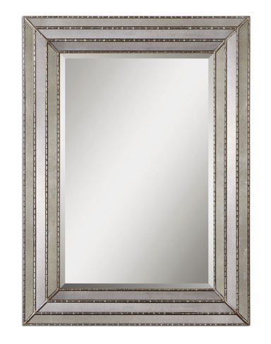 Uttermost - Mirror - Seymour - Antiqued Mirror w/Burnished Silver- Union Lighting Luminaires Decor