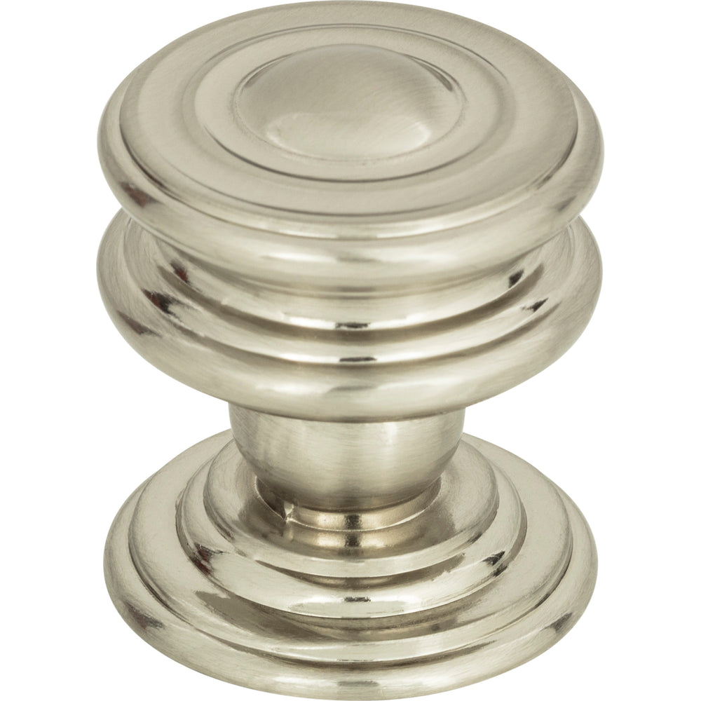 Atlas - Hardware - Campaign Round Knob - Brushed Nickel - Union Lighting Luminaires Decor