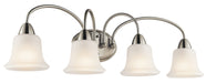 Kichler Canada - Four Light Bath - Nicholson - Brushed Nickel- Union Lighting Luminaires Decor