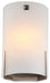 DVI Canada - Two Light Wall Sconce - Kingston - Satin Nickel w/Half Opal Glass- Union Lighting Luminaires Decor