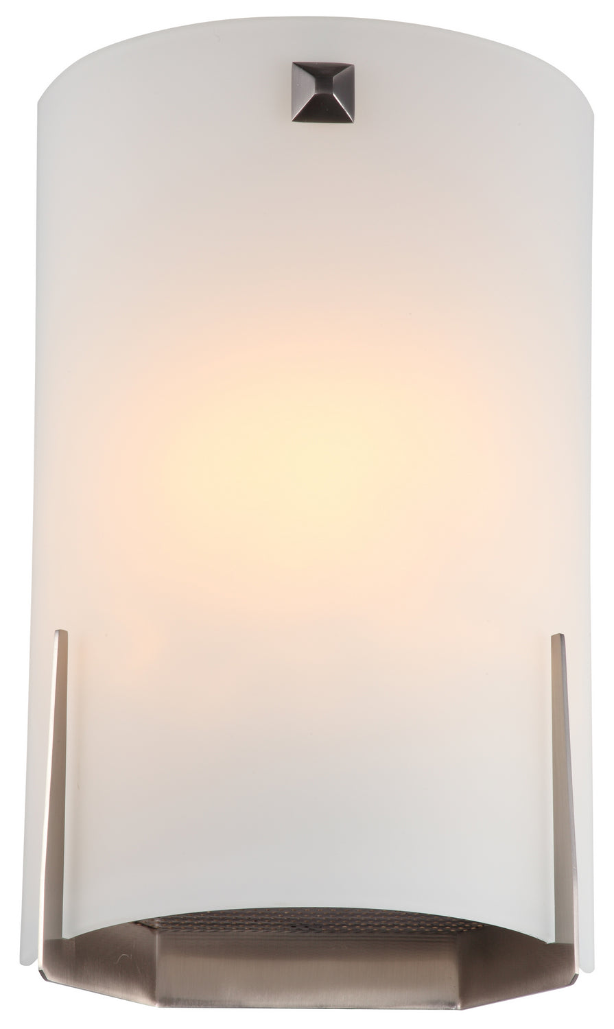 DVI Canada - Two Light Wall Sconce - Kingston - Satin Nickel w/Half Opal Glass- Union Lighting Luminaires Decor