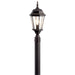 Kichler Canada - One Light Outdoor Post Mount - Madison - Tannery Bronze- Union Lighting Luminaires Decor