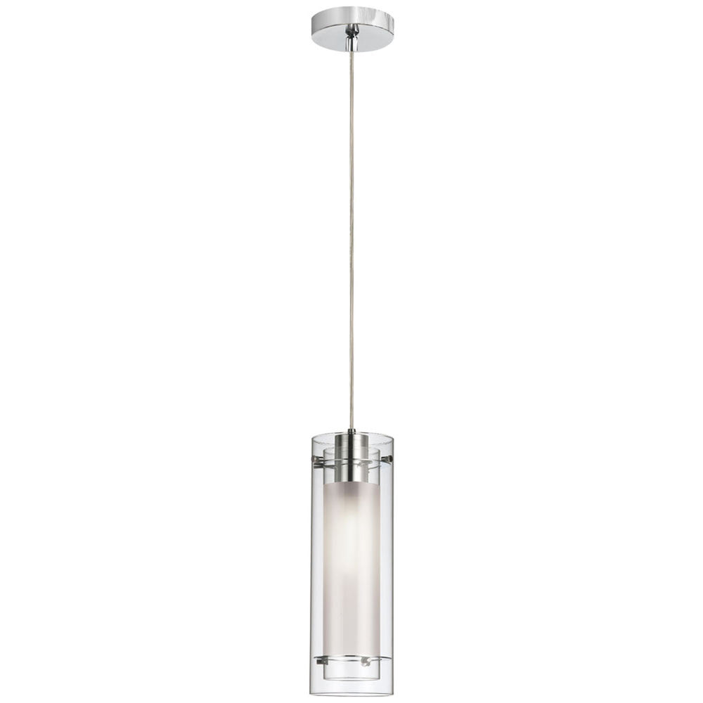 Dainolite Canada - One Light Pendant - Pasha - Polished Chrome- Union Lighting Luminaires Decor