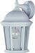 Maxim - One Light Outdoor Wall Lantern - Builder Cast - White- Union Lighting Luminaires Decor