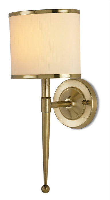 Currey and Company - One Light Wall Sconce - Primo - Brass- Union Lighting Luminaires Decor
