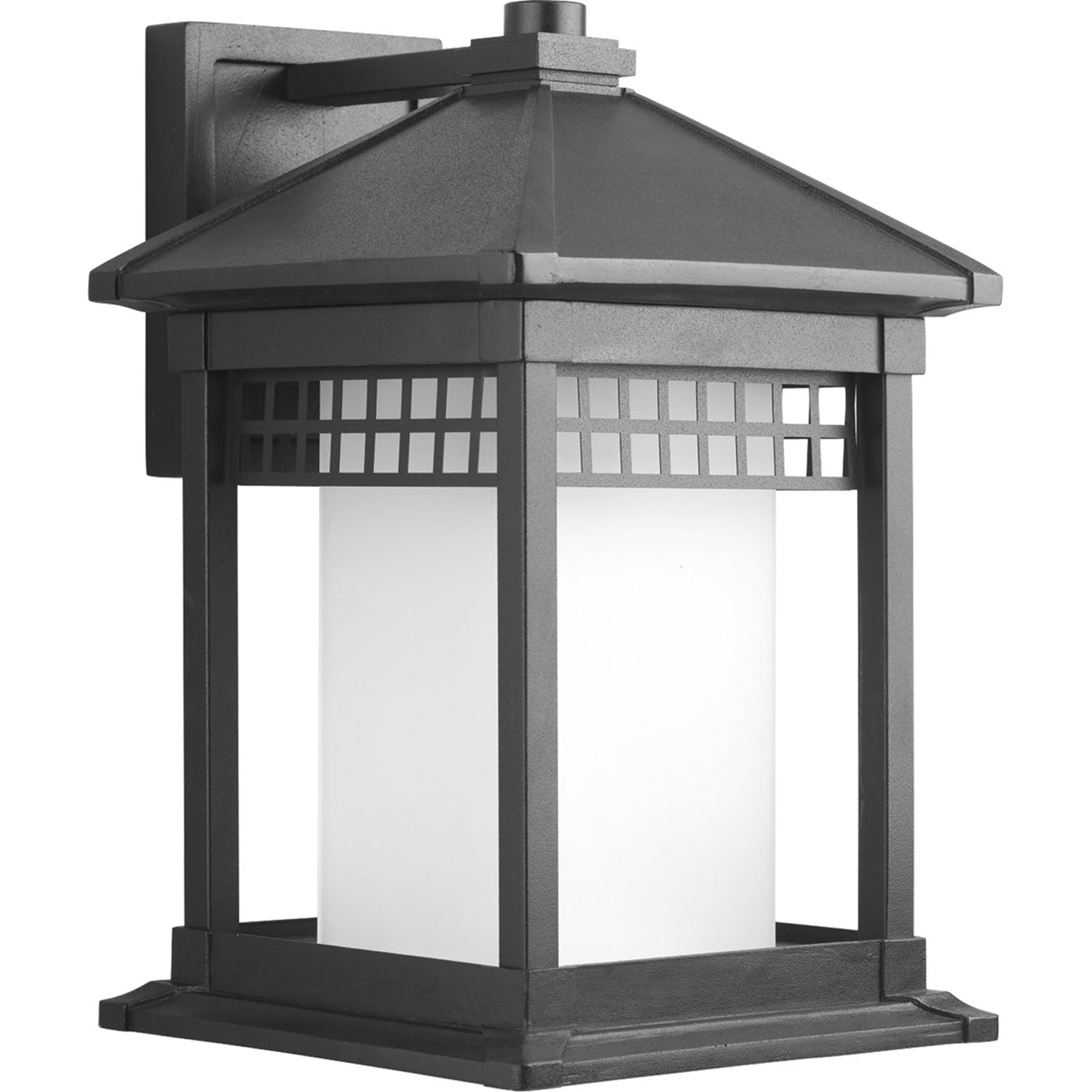 Progress Canada - One Light Wall Lantern - Merit - Black- Union Lighting Luminaires Decor