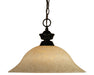 Z-Lite Canada - One Light Pendant - Pendant Lights - Bronze- Union Lighting Luminaires Decor