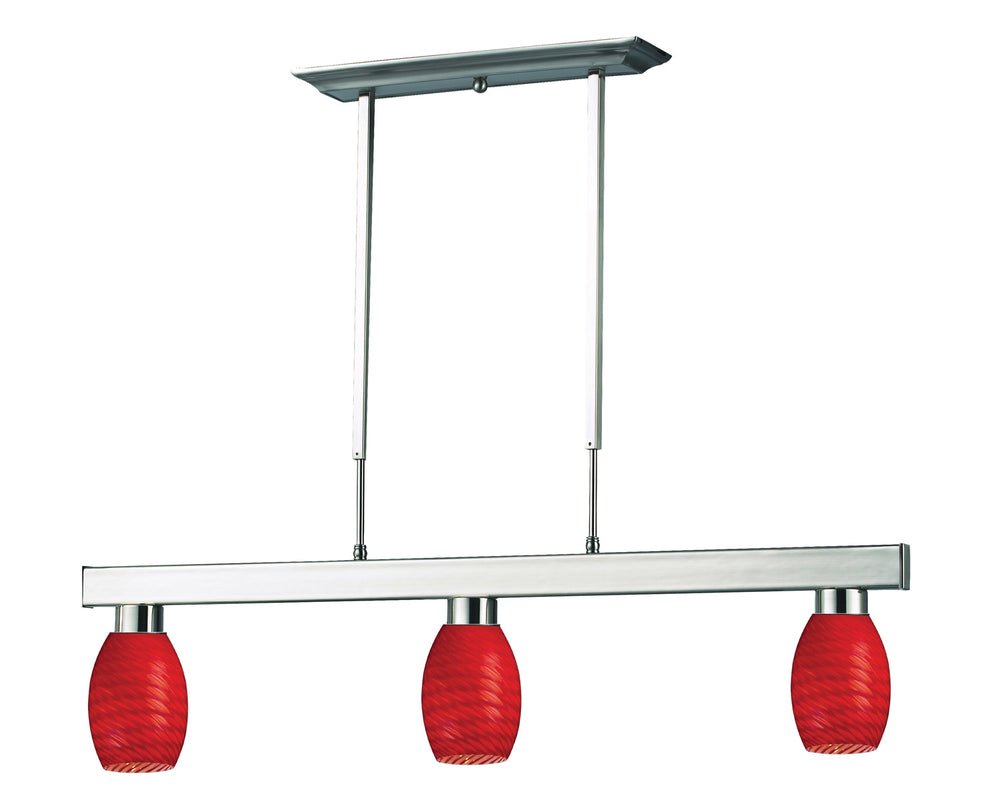 Z-Lite Canada - Three Light Billiard - Players - Brushed Nickel- Union Lighting Luminaires Decor