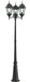 Z-Lite Canada - Three Light Outdoor Post Mounted Fixture - Wakefield - Black- Union Lighting Luminaires Decor