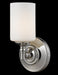 Z-Lite Canada - One Light Wall Sconce - Cannondale - Chrome- Union Lighting Luminaires Decor