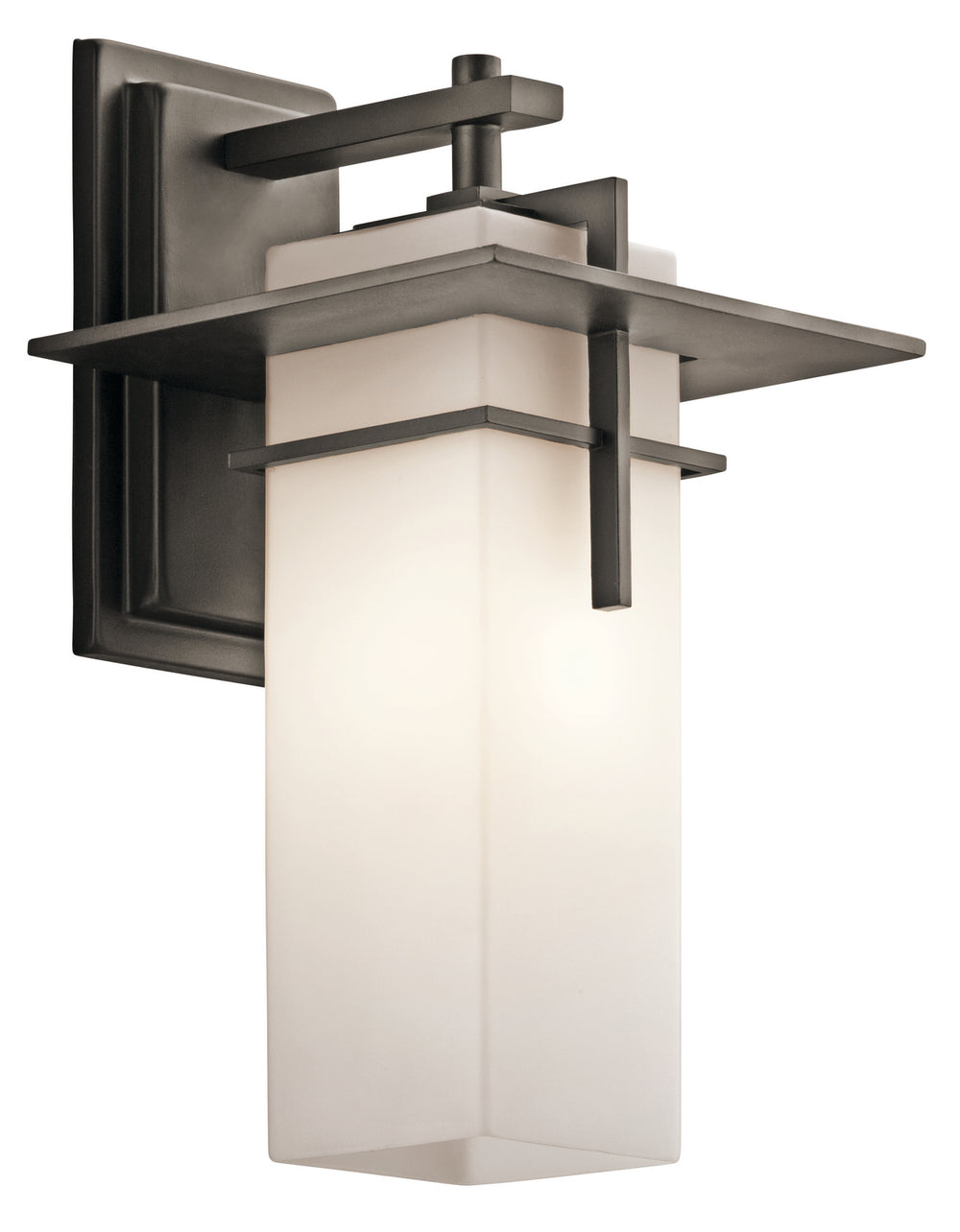 Kichler Canada - One Light Outdoor Wall Mount - Caterham - Olde Bronze- Union Lighting Luminaires Decor