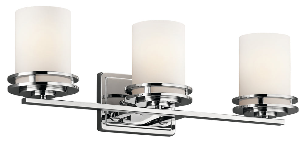 Kichler Canada - Three Light Bath - Hendrik - Chrome- Union Lighting Luminaires Decor