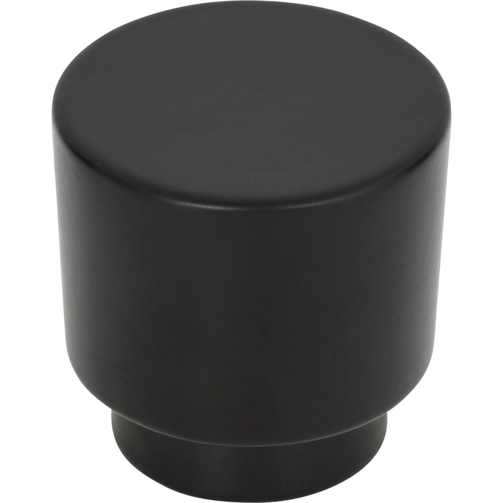 Atlas - Hardware - Tom Tom Knob - Matte Black - Union Lighting Luminaires Decor