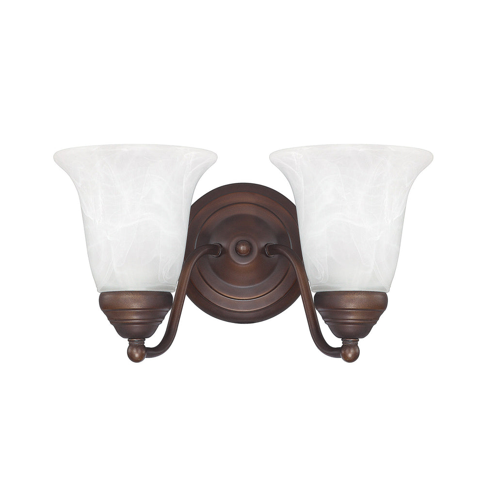 Capital Lighting - Two Light Vanity - Brady - Burnished Bronze- Union Lighting Luminaires Decor