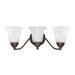 Capital Lighting - Three Light Vanity - Brady - Burnished Bronze- Union Lighting Luminaires Decor