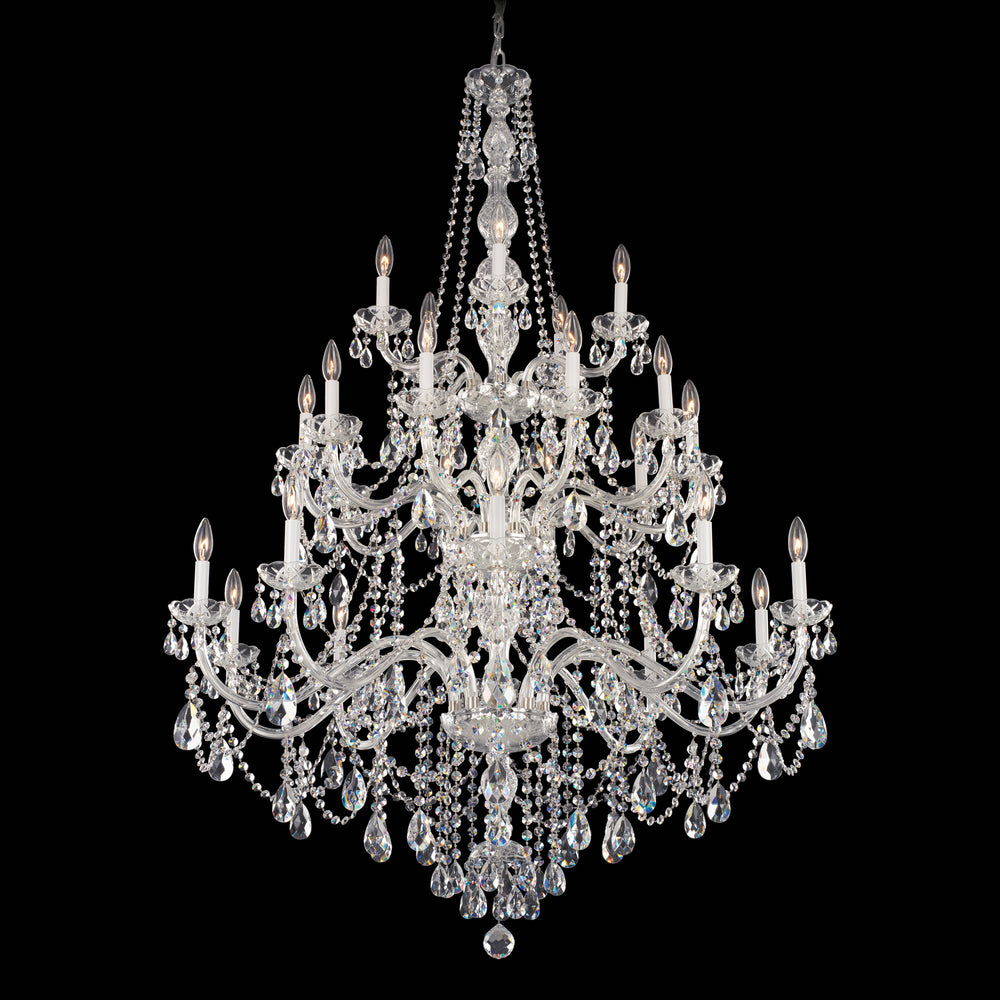 Schonbek - 25 Light Chandelier - Arlington - Silver- Union Lighting Luminaires Decor