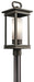 Kichler Canada - One Light Outdoor Post Mount - South Hope - Rubbed Bronze- Union Lighting Luminaires Decor