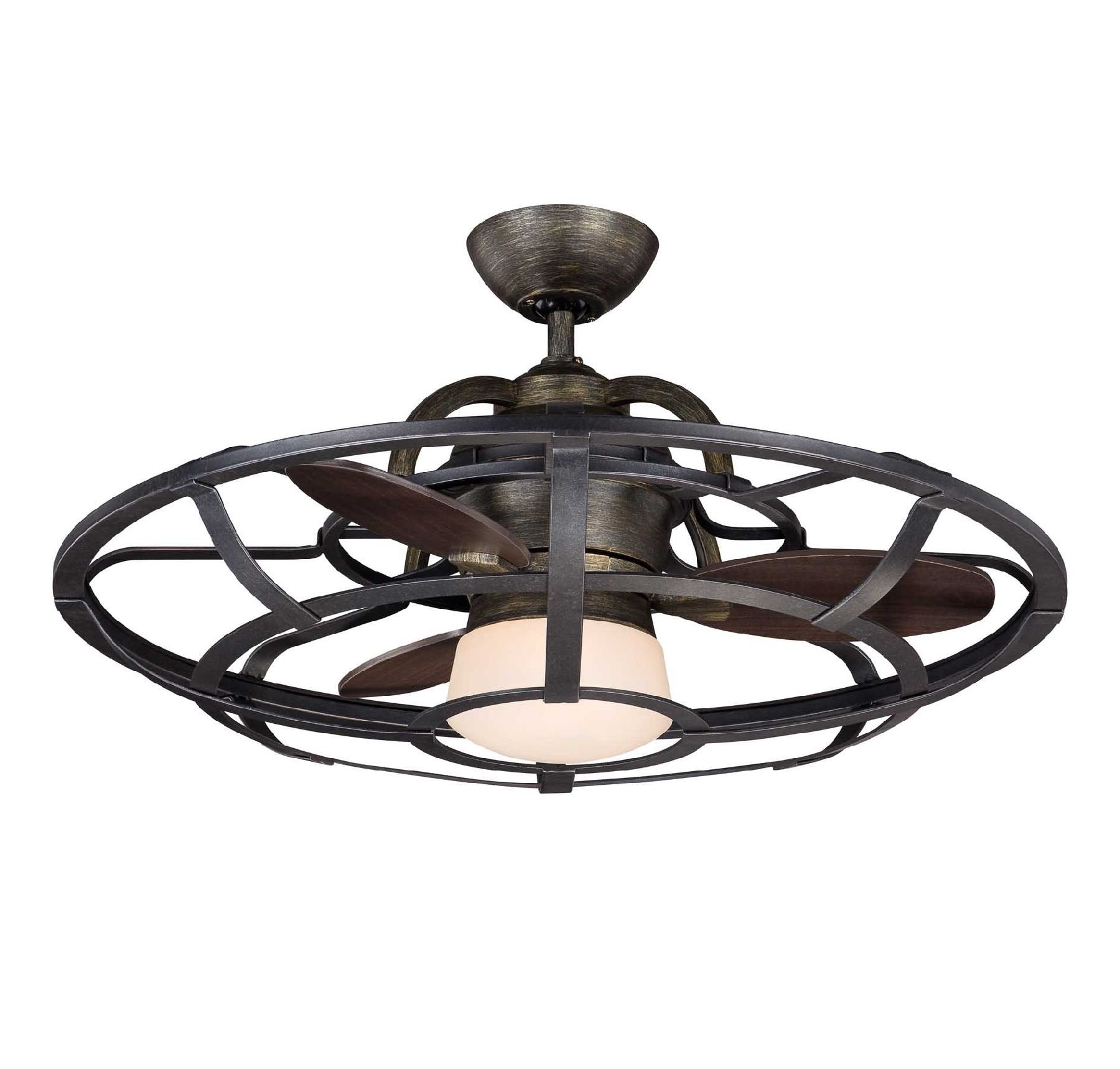Savoy House - LED Fan D'Lier - Alsace - Reclaimed Wood- Union Lighting Luminaires Decor