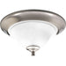 Progress Canada - Two Light Flush Mount - Trinity - Brushed Nickel- Union Lighting Luminaires Decor