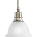 Progress Canada - One Light Pendant - Madison - Brushed Nickel- Union Lighting Luminaires Decor