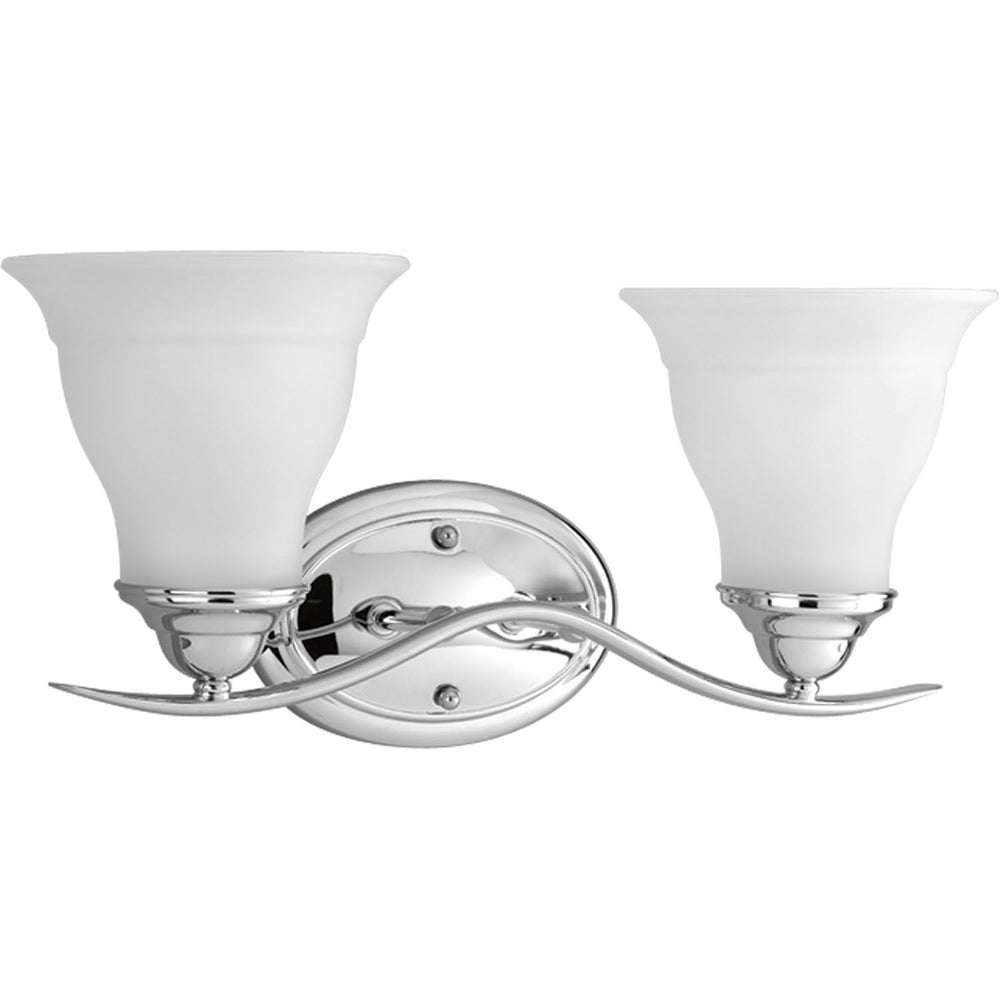 Progress Canada - Two Light Bath Bracket - Trinity - Polished Chrome- Union Lighting Luminaires Decor