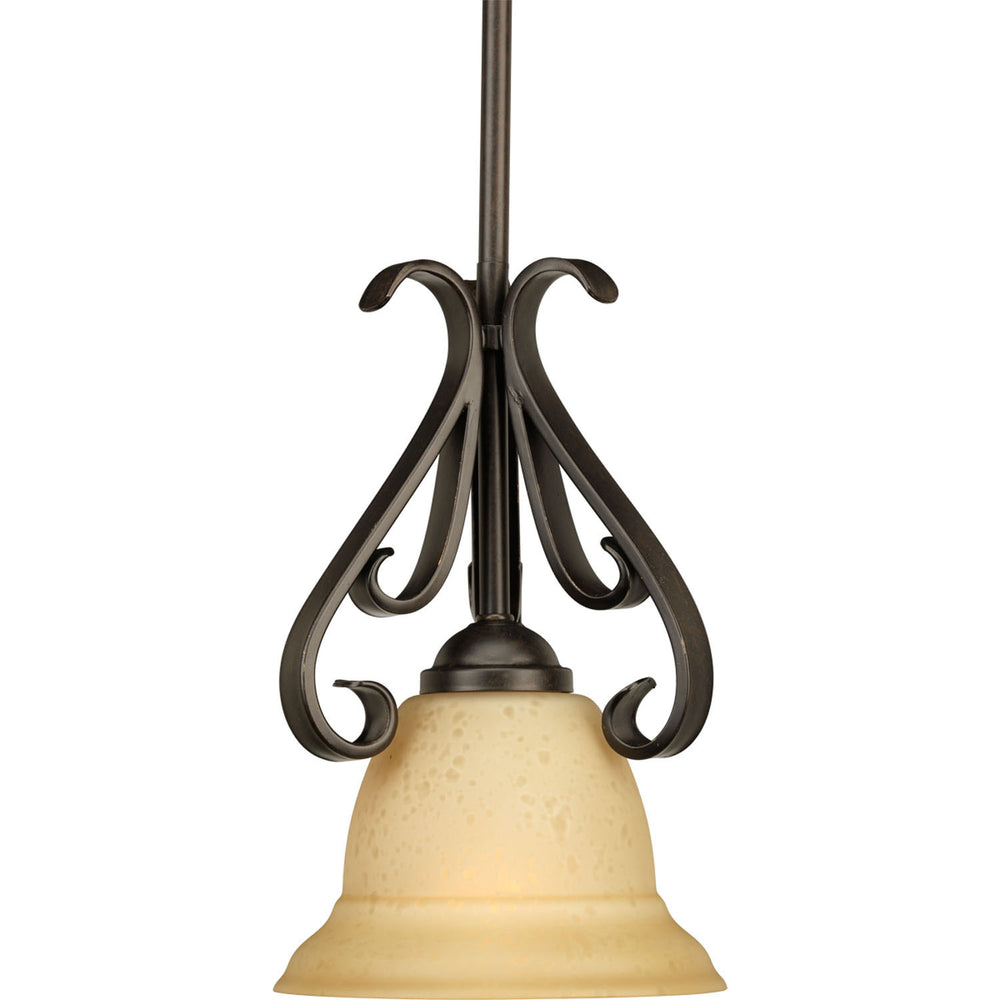 Progress Canada - One Light Pendant - Torino - Forged Bronze- Union Lighting Luminaires Decor