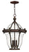Hinkley Canada - LED Hanging Lantern - San Clemente - Copper Bronze- Union Lighting Luminaires Decor