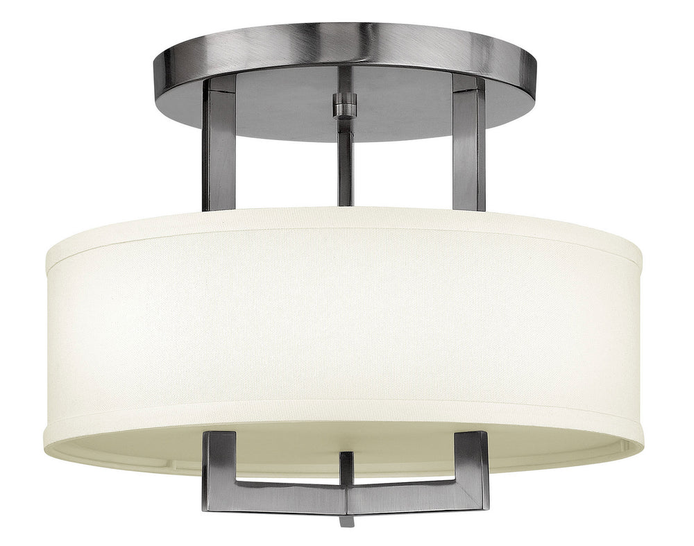 Hinkley Canada - LED Semi-Flush Mount - Hampton - Antique Nickel- Union Lighting Luminaires Decor