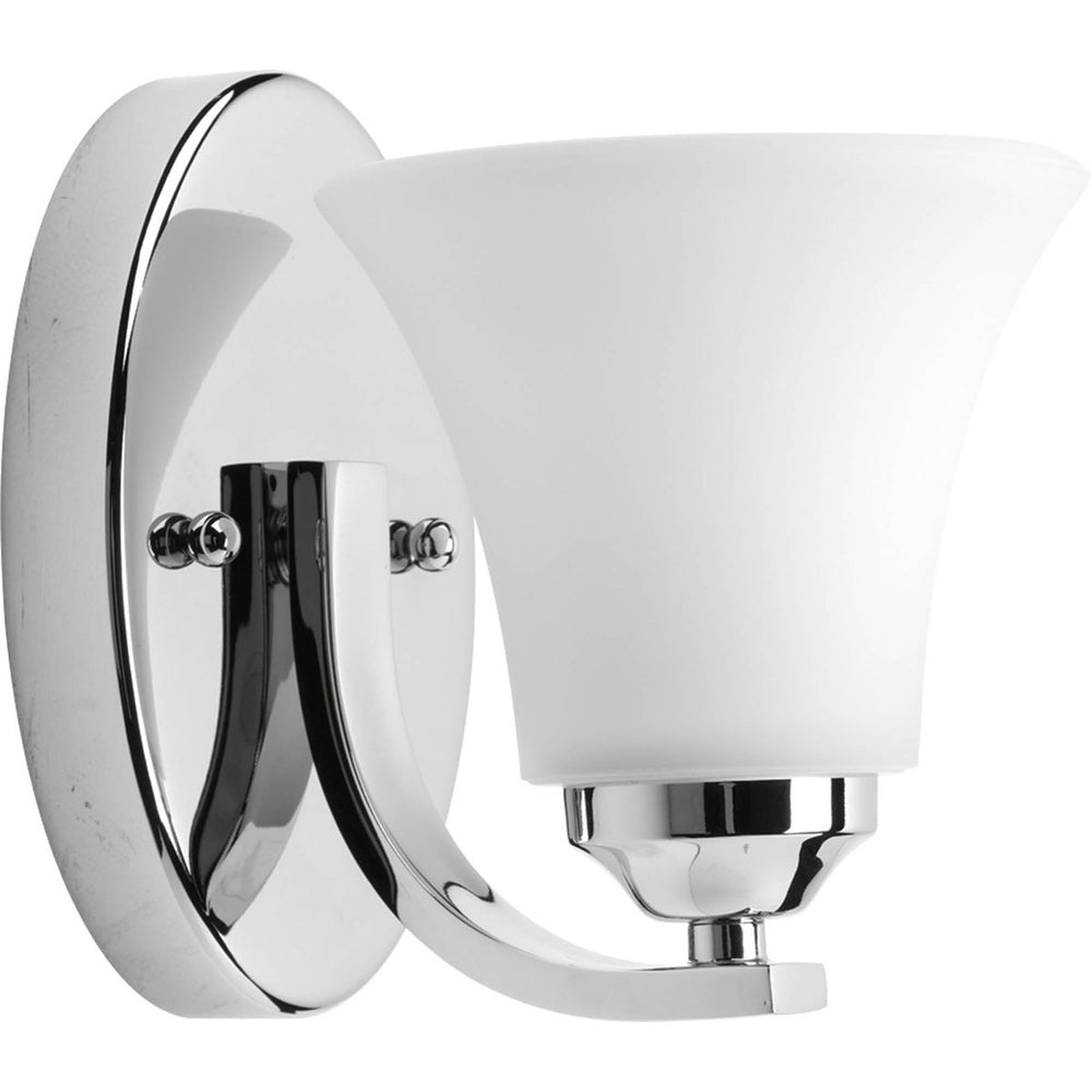 Progress Canada - One Light Bath Bracket - Adorn - Polished Chrome- Union Lighting Luminaires Decor