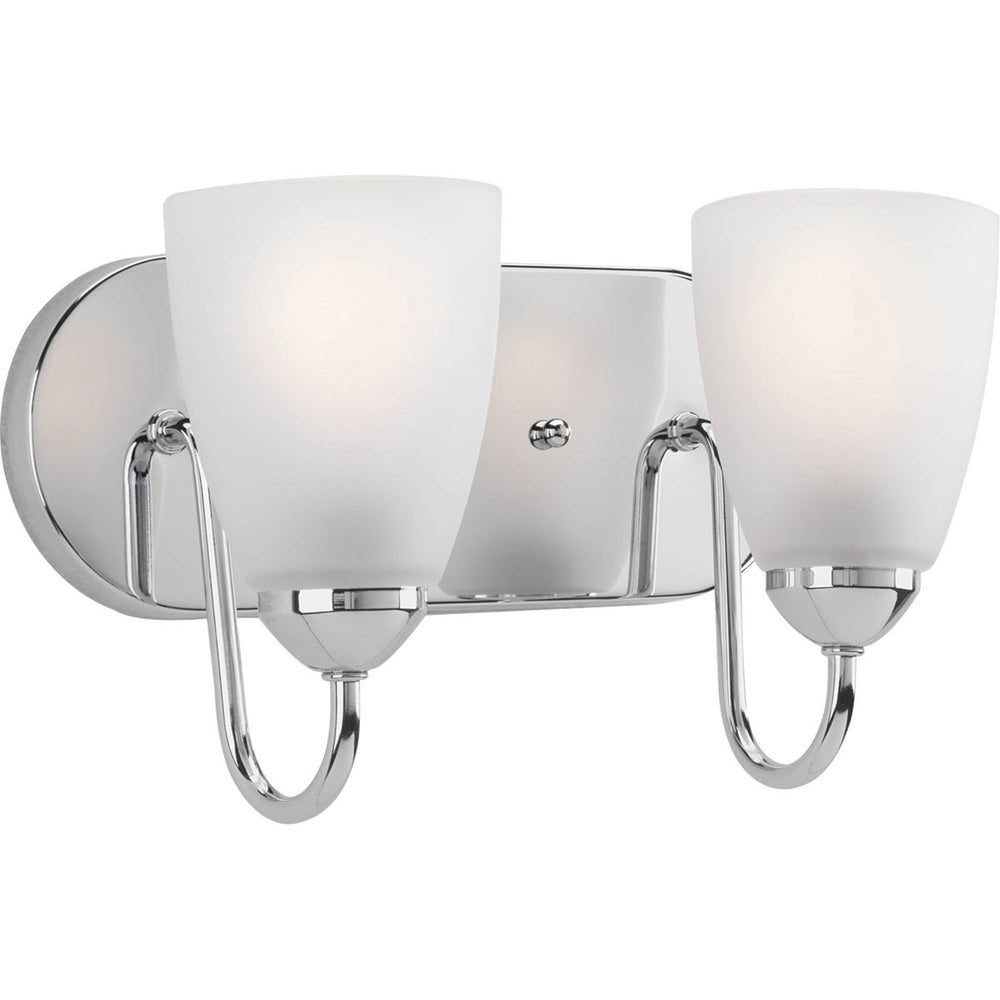 Progress Canada - Two Light Bath - Gather - Polished Chrome- Union Lighting Luminaires Decor