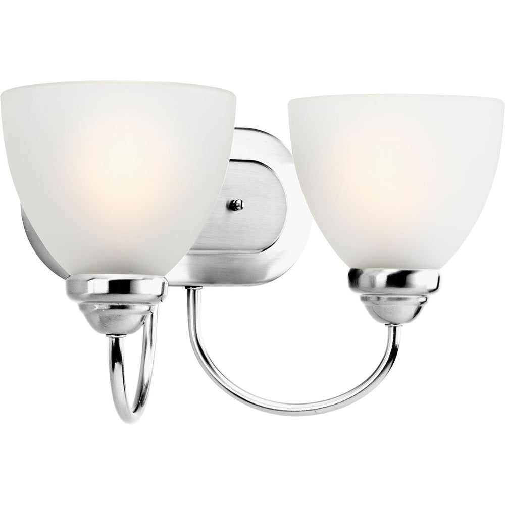Progress Canada - Two Light Bath Bracket - Heart - Polished Chrome- Union Lighting Luminaires Decor