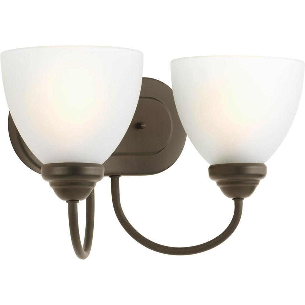 Progress Canada - Two Light Bath Bracket - Heart - Antique Bronze- Union Lighting Luminaires Decor