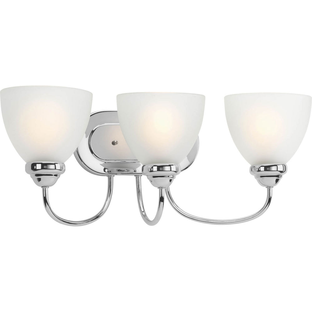 Progress Canada - Three Light Bath Bracket - Heart - Polished Chrome- Union Lighting Luminaires Decor