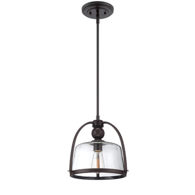 Quoizel - One Light Mini Pendant - Ridley - Western Bronze- Union Lighting Luminaires Decor