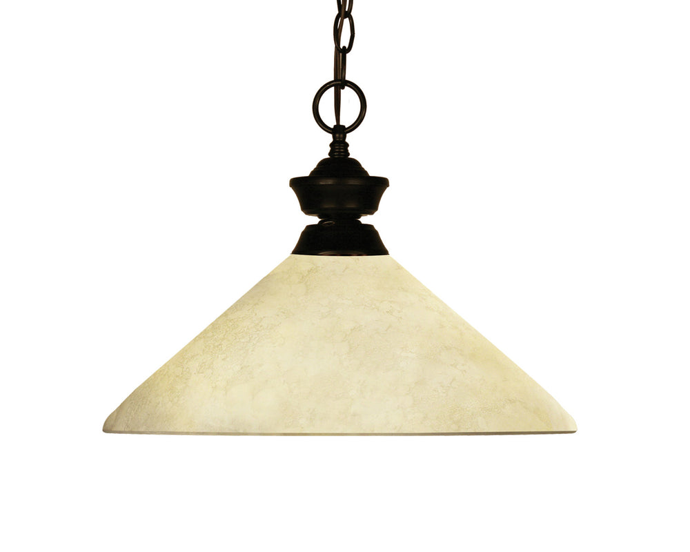 Z-Lite Canada - One Light Pendant - Chance/Bourbon - Bronze- Union Lighting Luminaires Decor