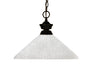 Z-Lite Canada - One Light Pendant - Challenger - Bronze- Union Lighting Luminaires Decor