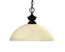 Z-Lite Canada - One Light Pendant - Challenger/Riviera Bronze - Bronze- Union Lighting Luminaires Decor