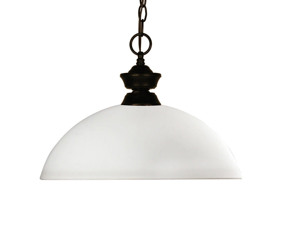 Z-Lite Canada - One Light Pendant - Chance - Bronze- Union Lighting Luminaires Decor