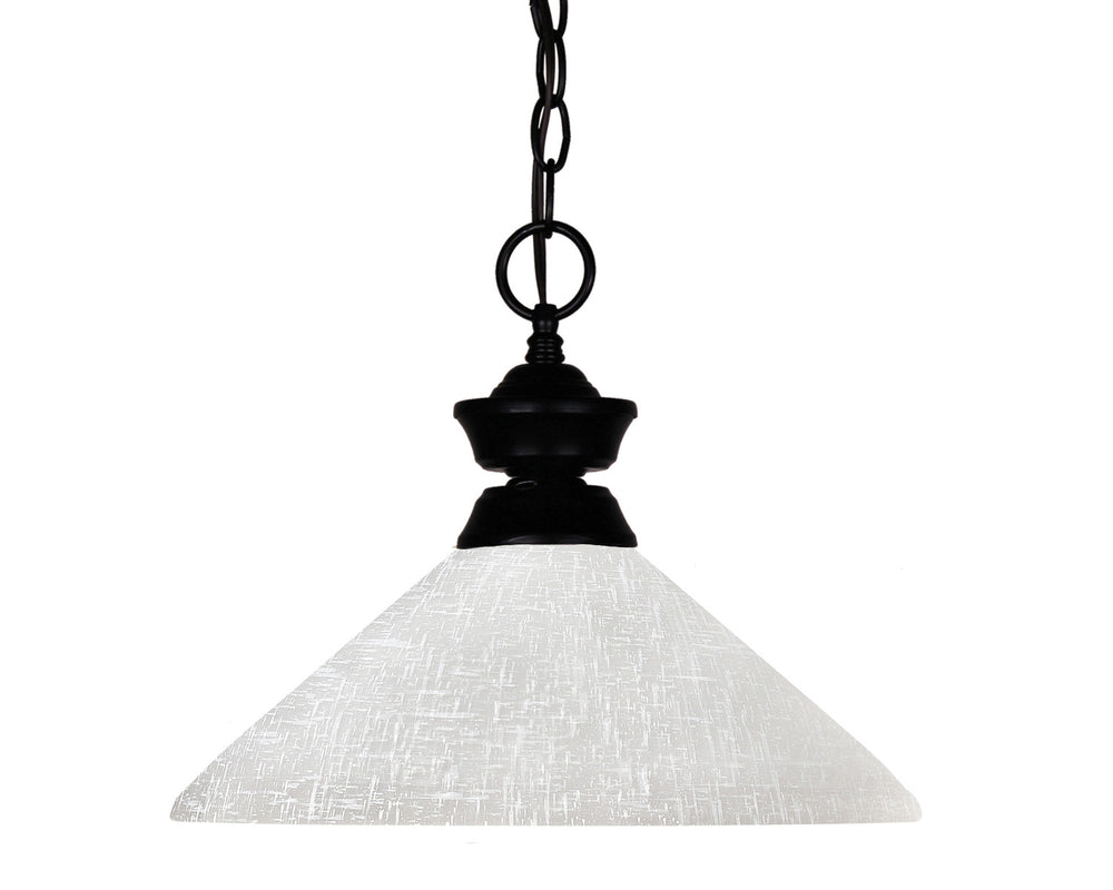 Z-Lite Canada - One Light Pendant - Shark - Matte Black- Union Lighting Luminaires Decor
