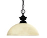 Z-Lite Canada - One Light Pendant - Windsor - Matte Black- Union Lighting Luminaires Decor