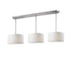 Z-Lite Canada - Nine Light Linear Chandelier - Albion - Brushed Nickel- Union Lighting Luminaires Decor