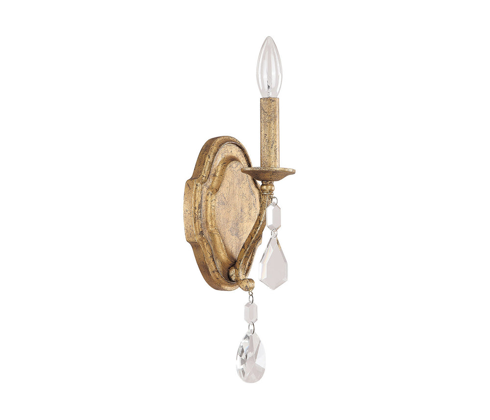 Capital Lighting - One Light Wall Sconce - Blakely - Antique Gold- Union Lighting Luminaires Decor